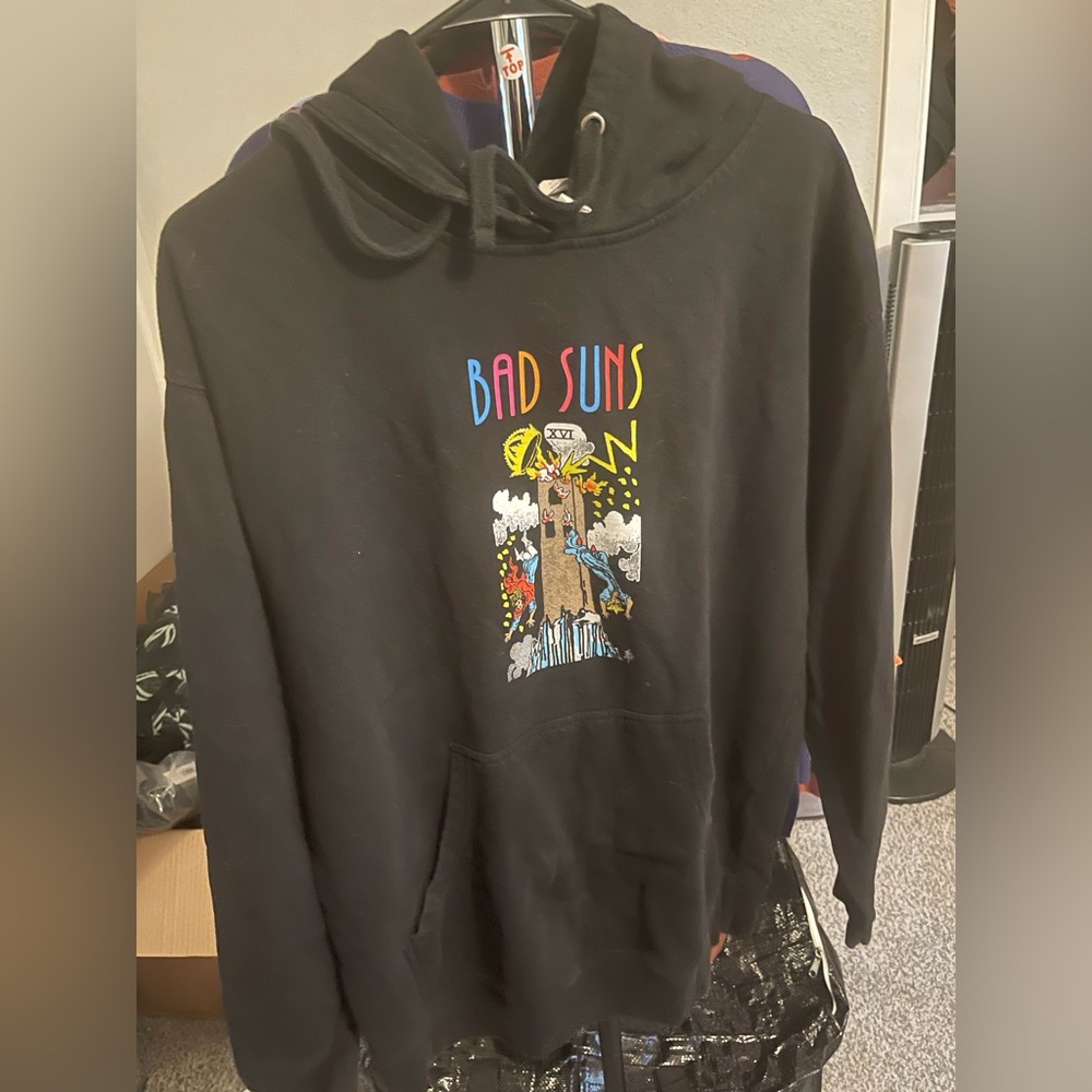 Bad Suns Black Graphic Hoodie
